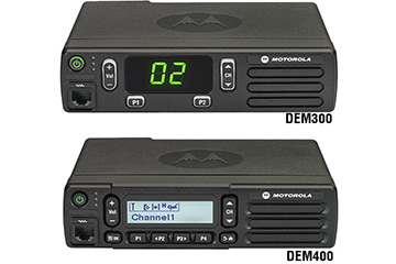 RADIOS MOVILES MOTOTRBO DEM 300 Y DEM 400